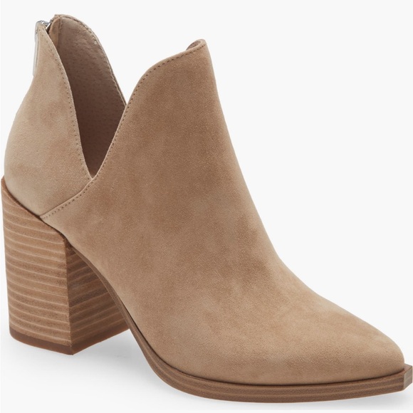 STEVE MADDEN Cedar Bootie Tan Suede - Picture 1 of 7